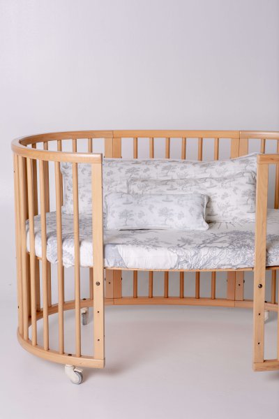 savanna animal toile bamboo pillow for babies, children and adults