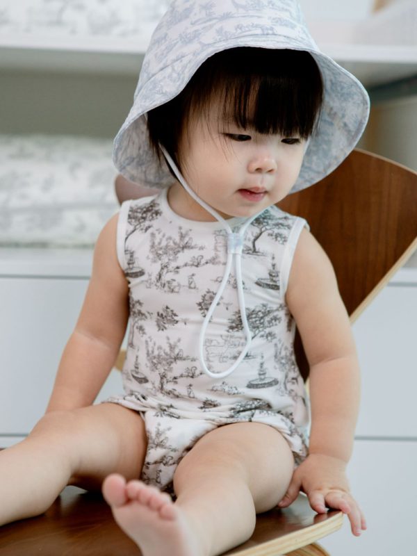 Bucket Hat - Savanna Toile (Midnight Blue)