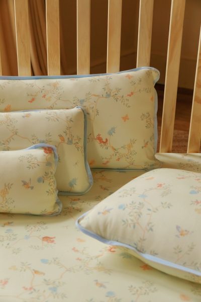 Luxe Cloud Pillowcase - Chinoiserie (Yellow)