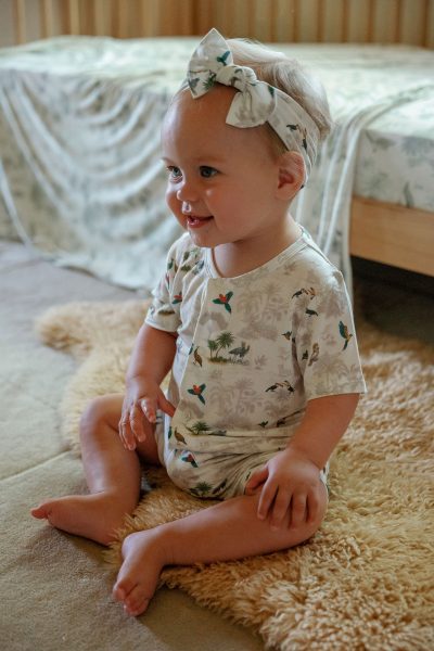 Soft Ribbon Headband - Birdsong (Paradise)