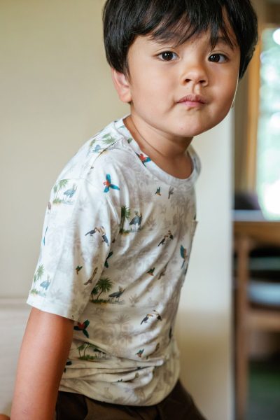T-Shirt and Shorts Set - Birdsong (Paradise)